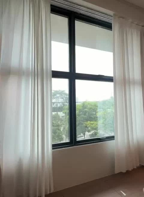 A window, transformed: Day curtains in motion · 12-second video